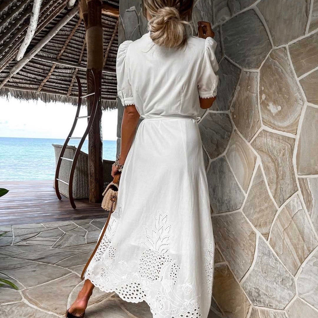 GR - Elegant embroidered summer dress
