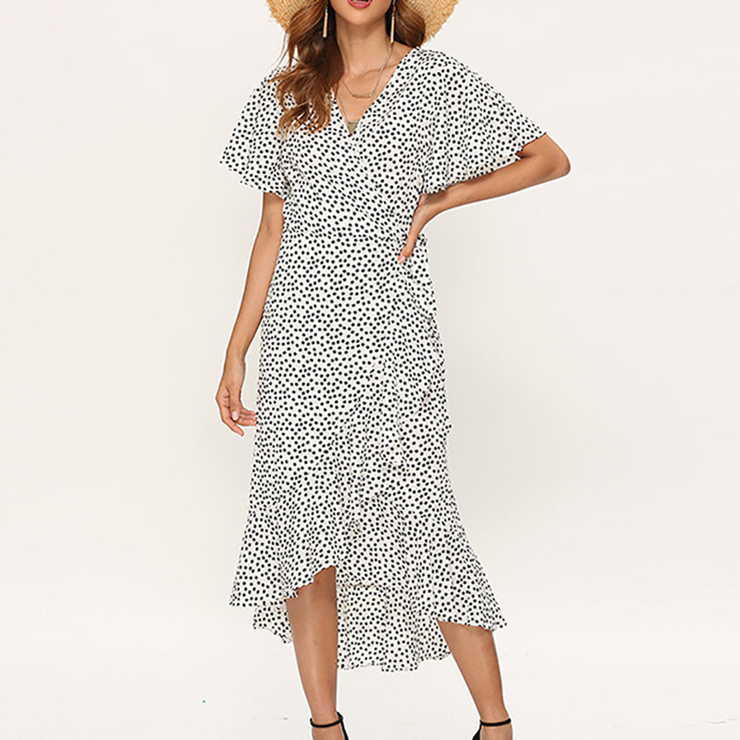 GR - Fashionable wrap dress