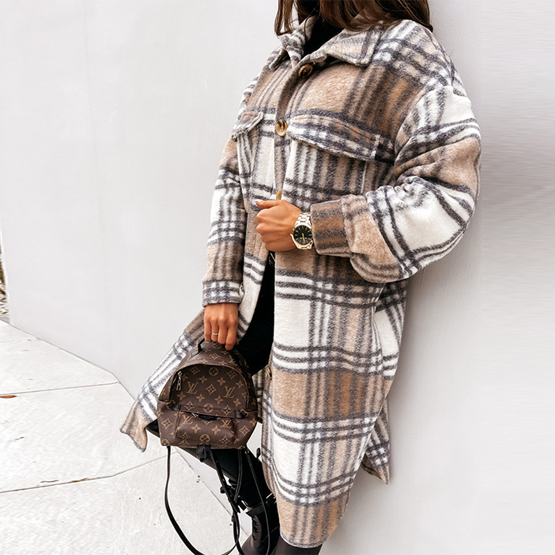 GR | Fleece puffer coat - Warm winter comfort