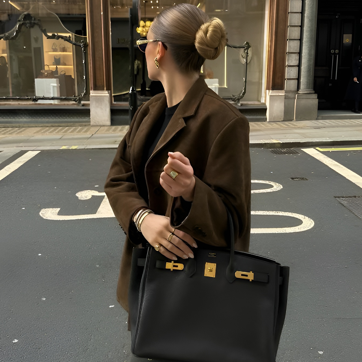 GR | Vintage Oversized Blazer Jacket Women's Jackets