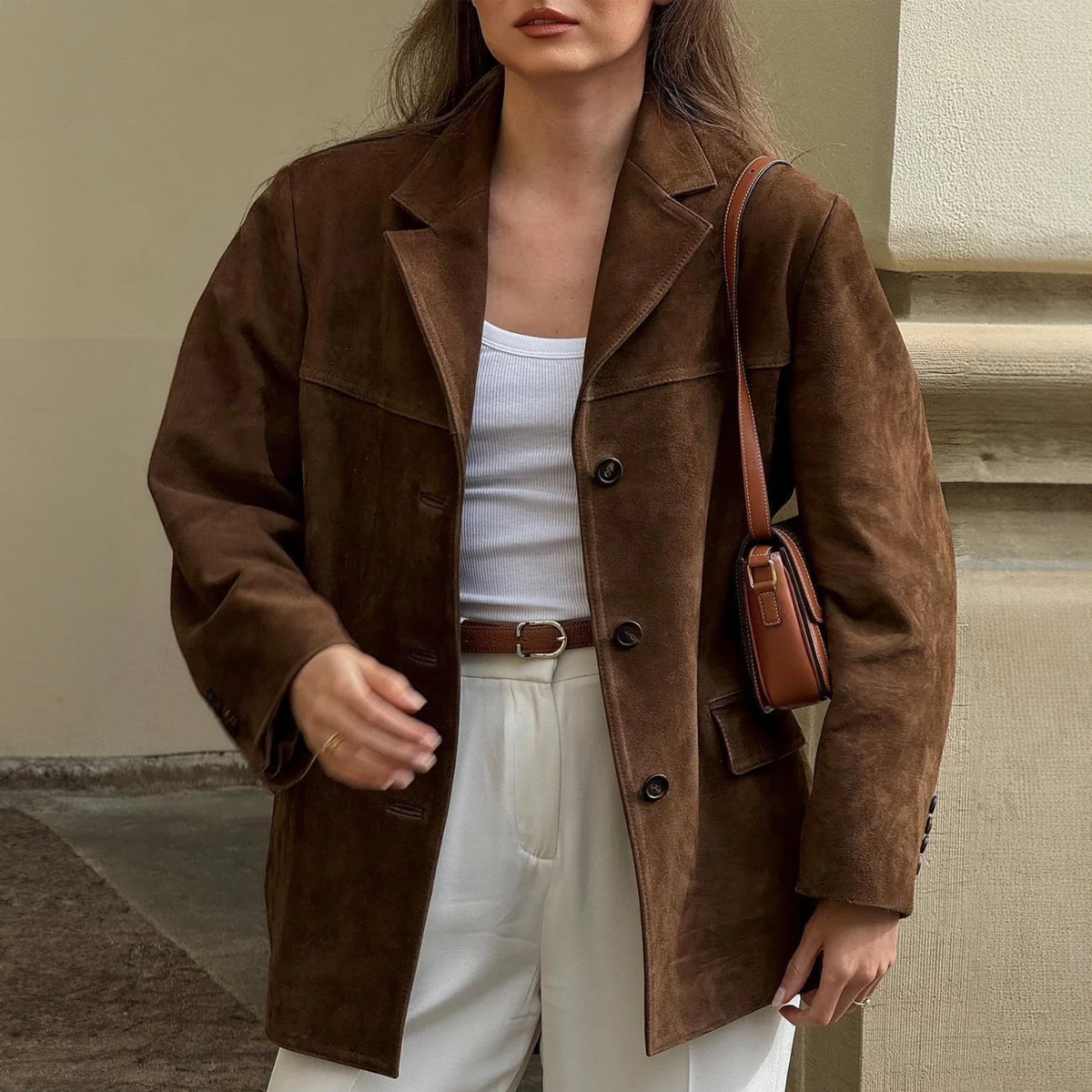 GR | Vintage Oversized Blazer Jacket Women's Jackets