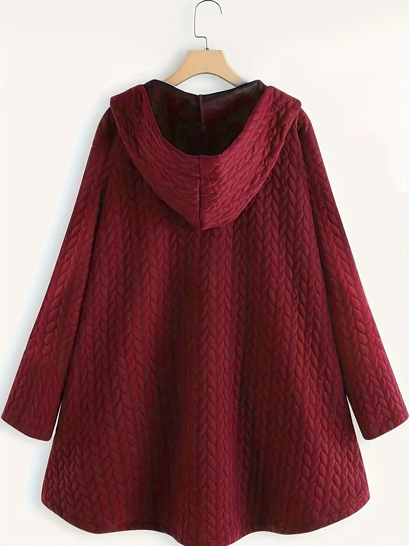 GR - Women's Hooded Loose Fit - Oversized Winter Jacket
