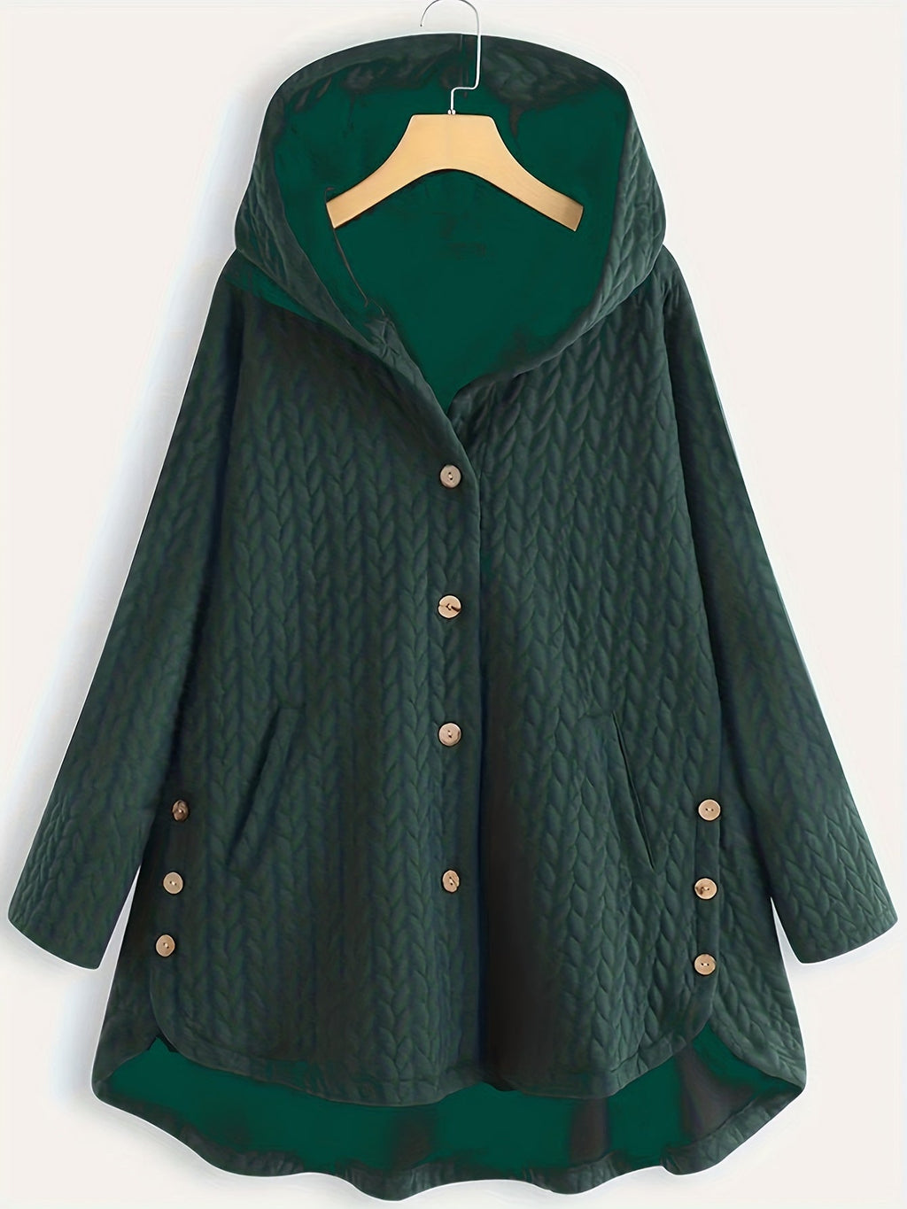 GR - Women's Hooded Loose Fit - Oversized Winter Jacket