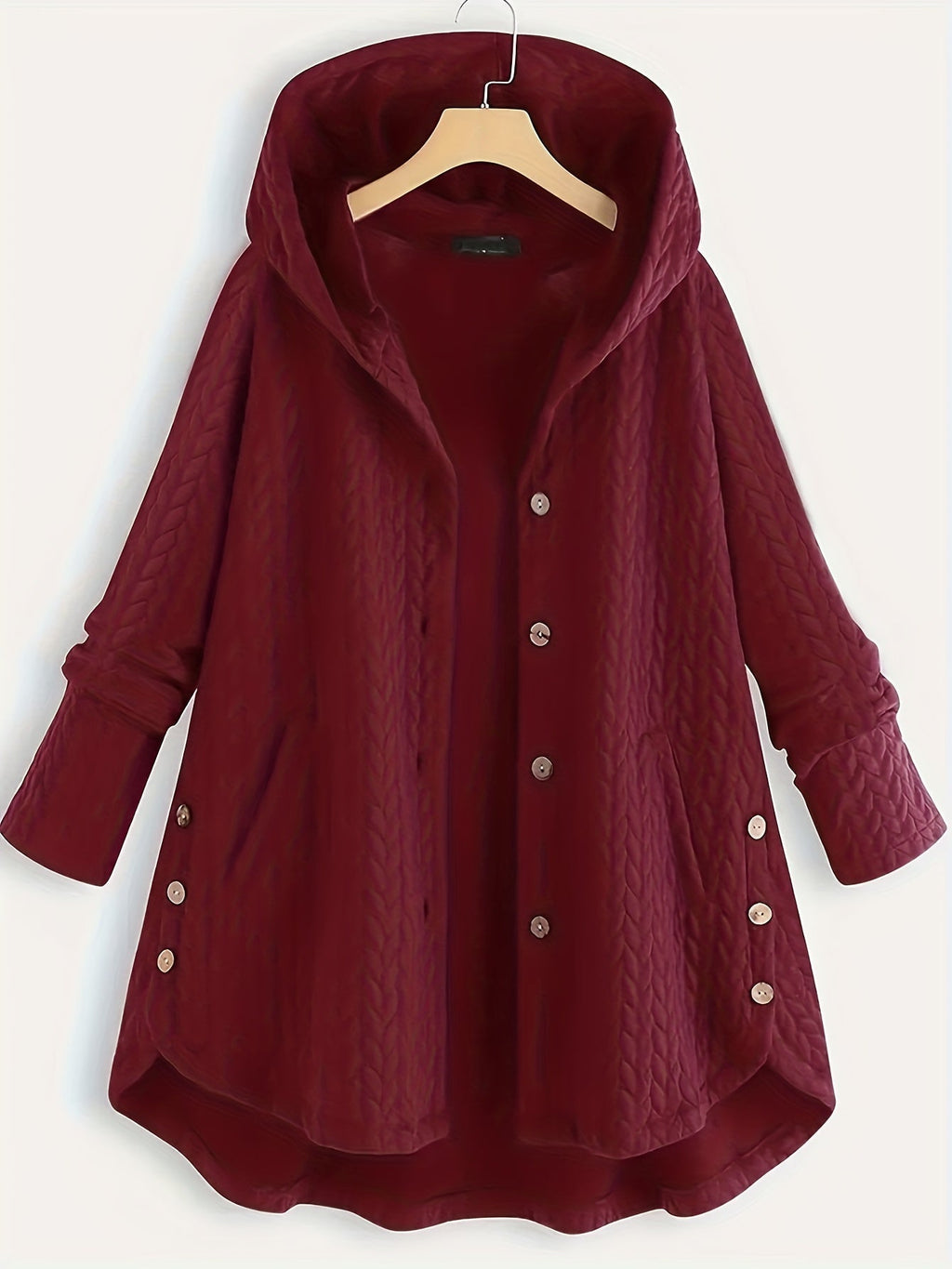 GR - Women's Hooded Loose Fit - Oversized Winter Jacket