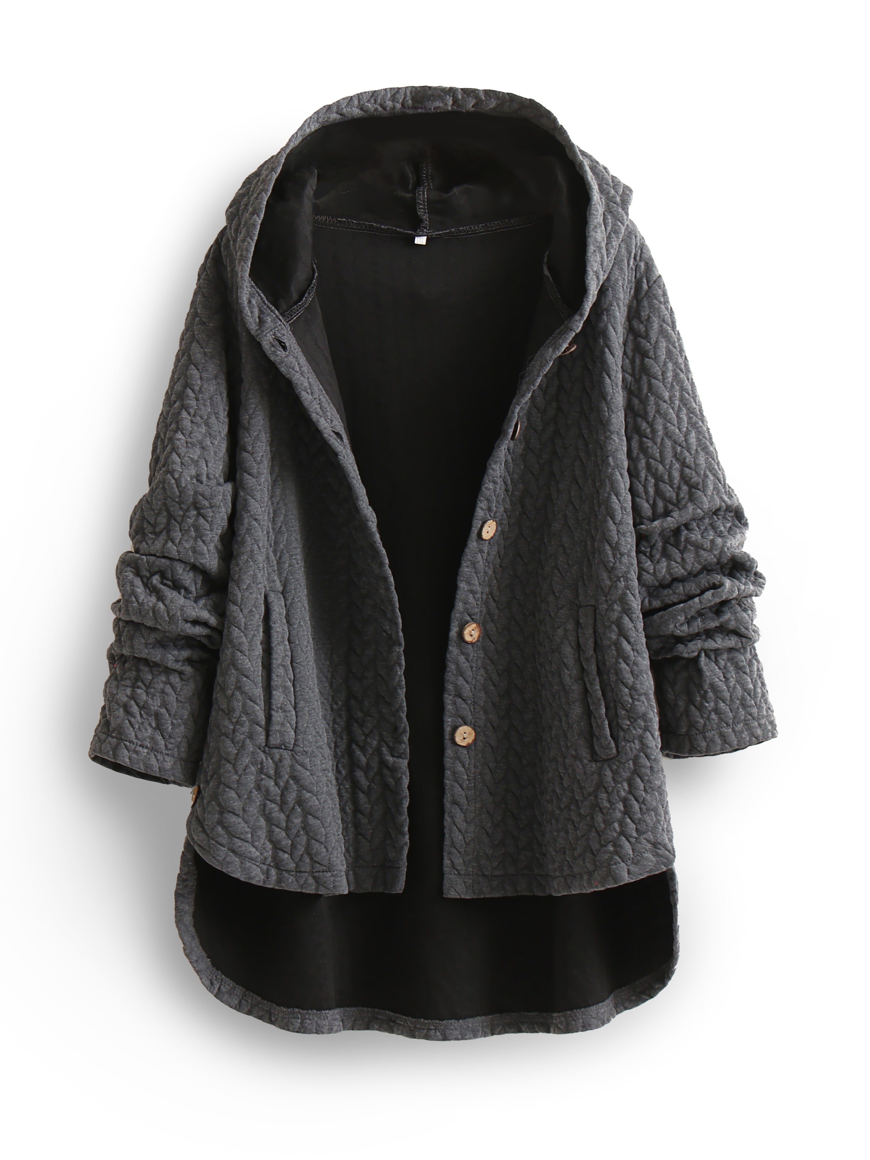 GR - Women's Hooded Loose Fit - Oversized Winter Jacket