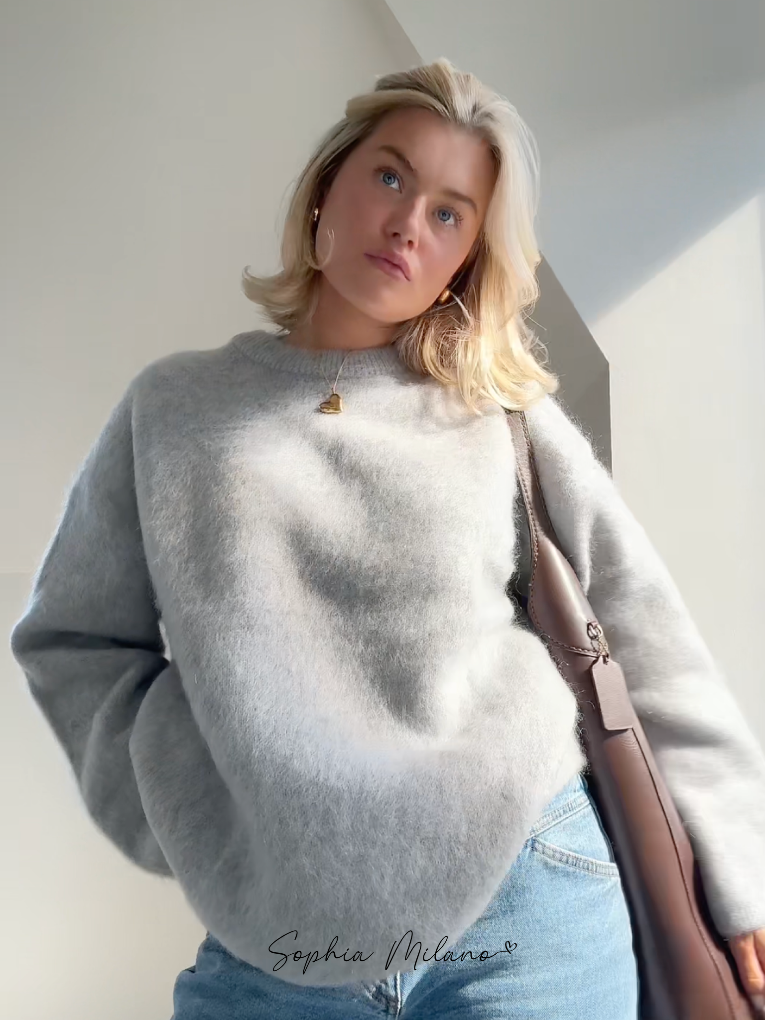 GR | Mohair Crewneck Pullover
