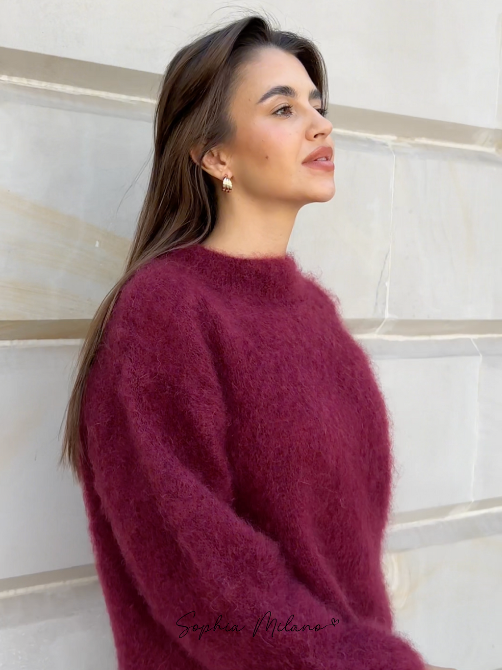 GR | Mohair Crewneck Pullover