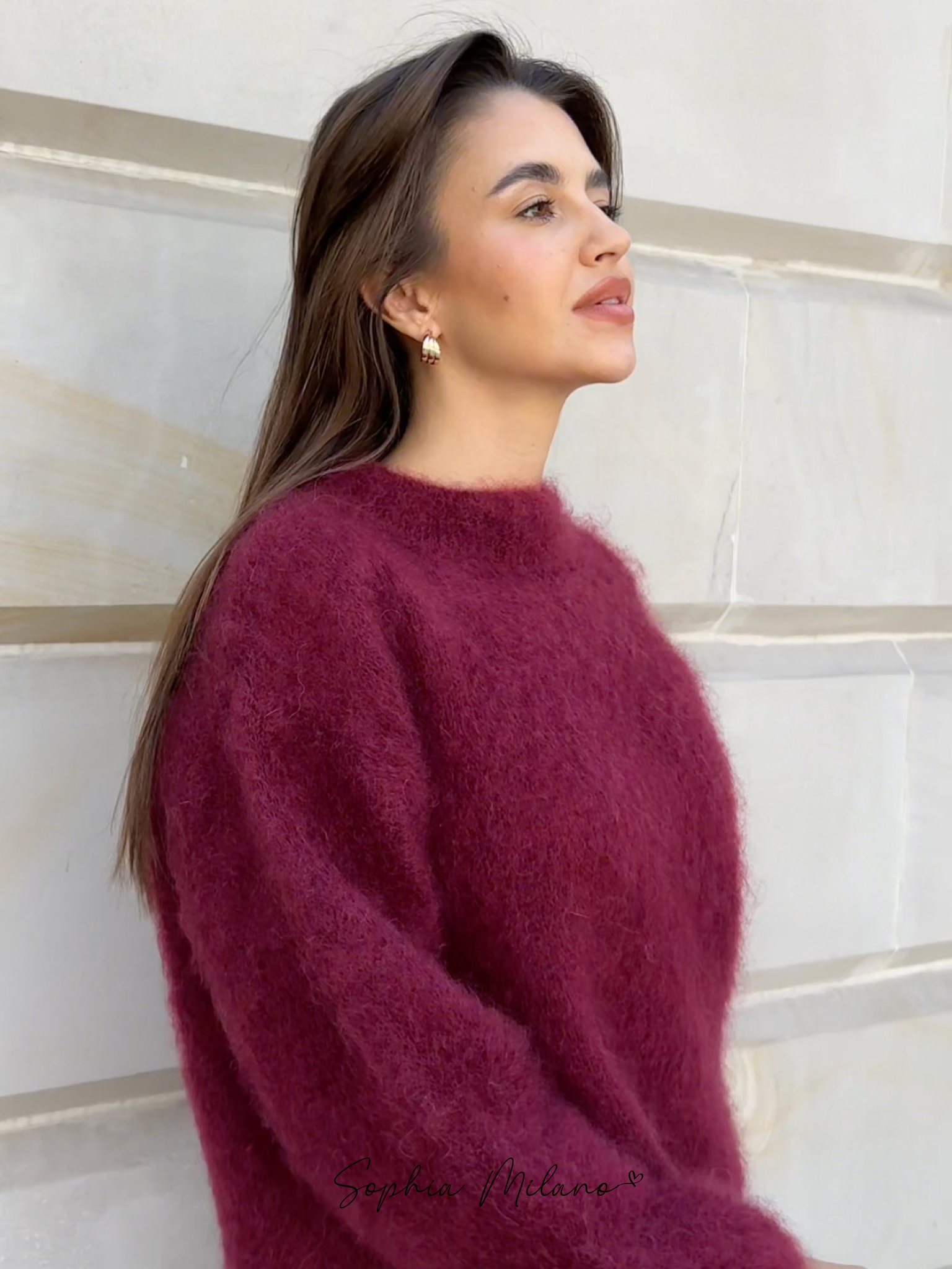 GR | Mohair Crewneck Pullover