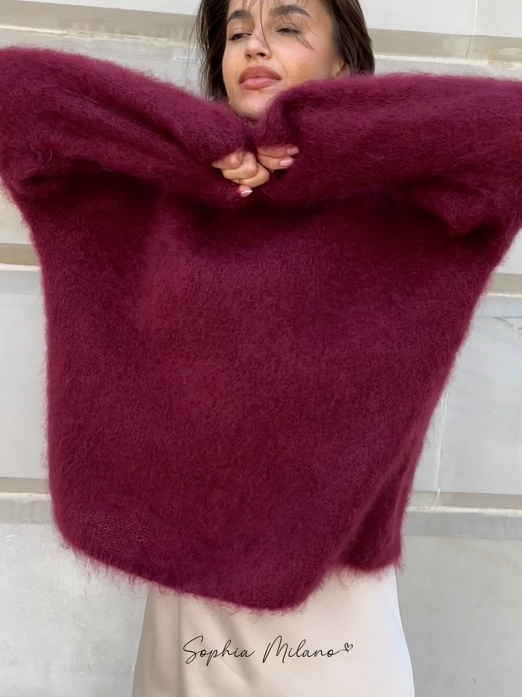 GR | Mohair Crewneck Pullover