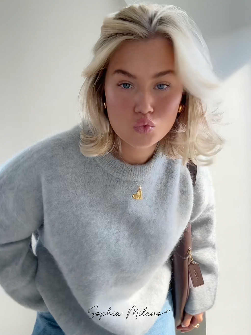 GR | Mohair Crewneck Pullover