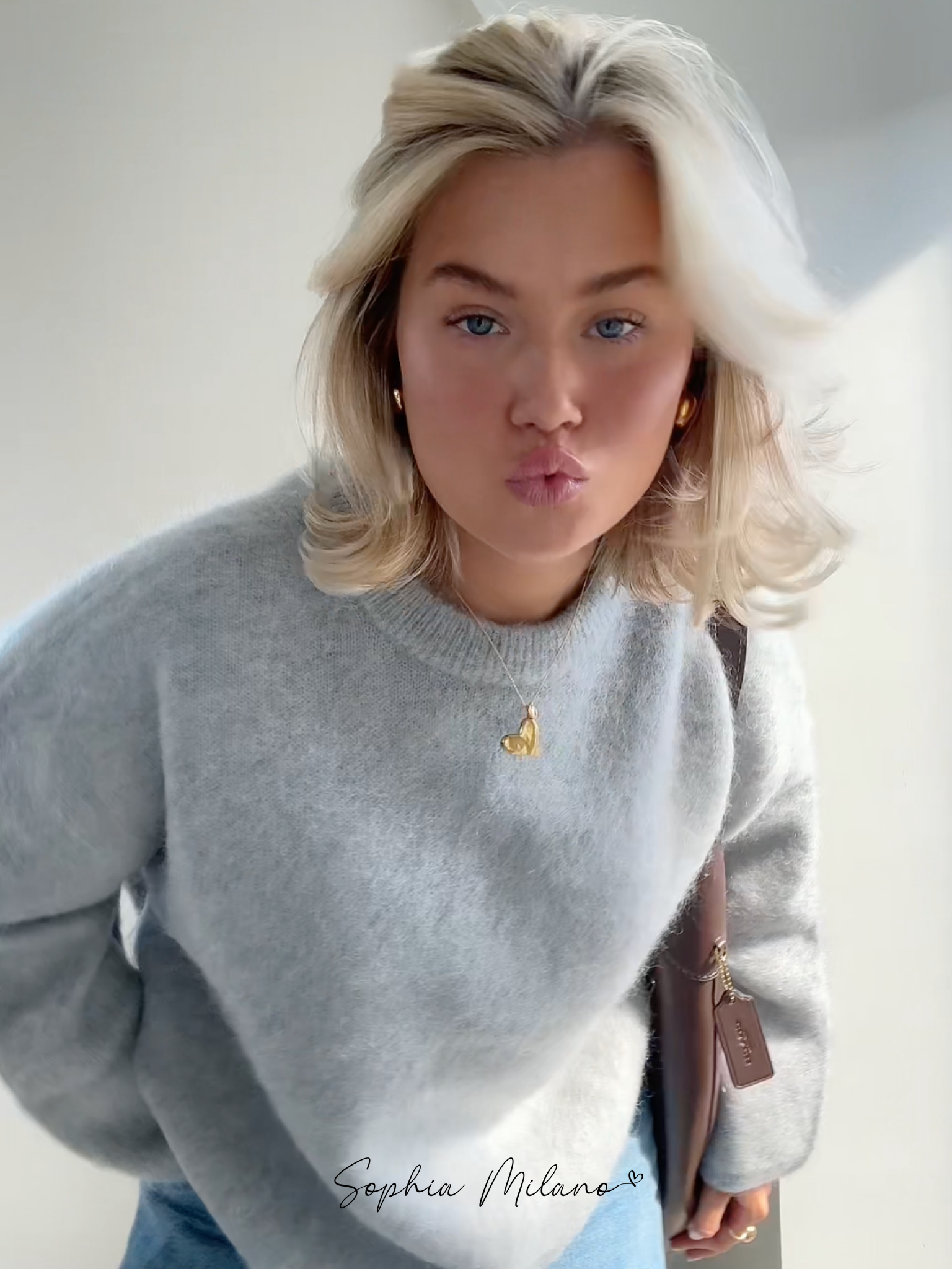 GR | Mohair Crewneck Pullover