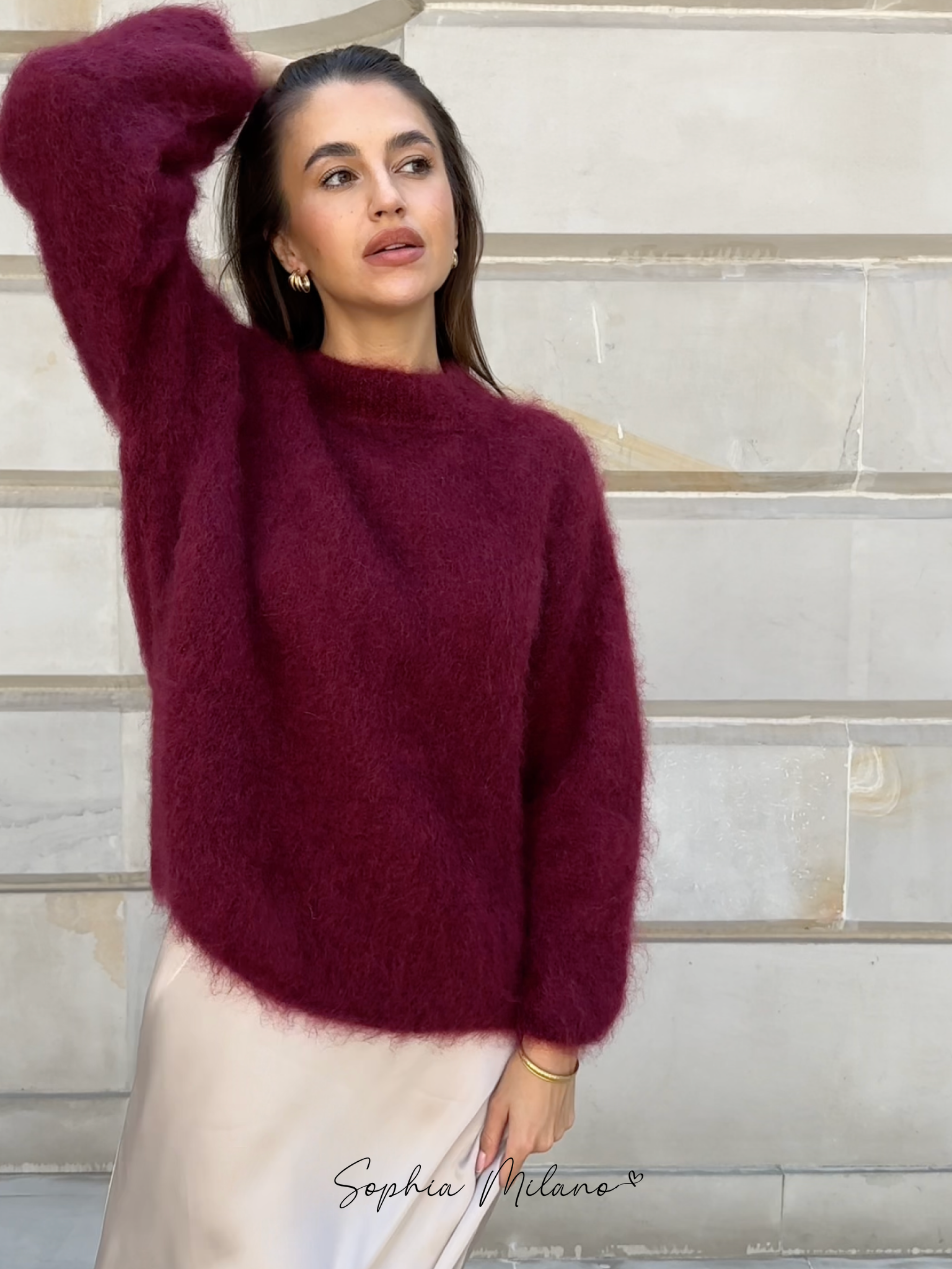 GR | Mohair Crewneck Pullover