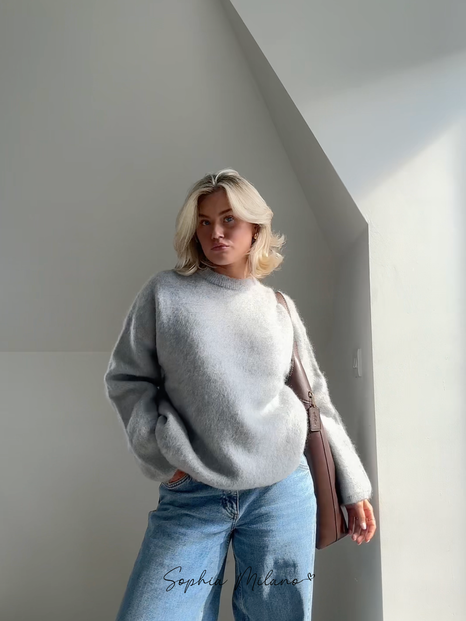 GR | Mohair Crewneck Pullover