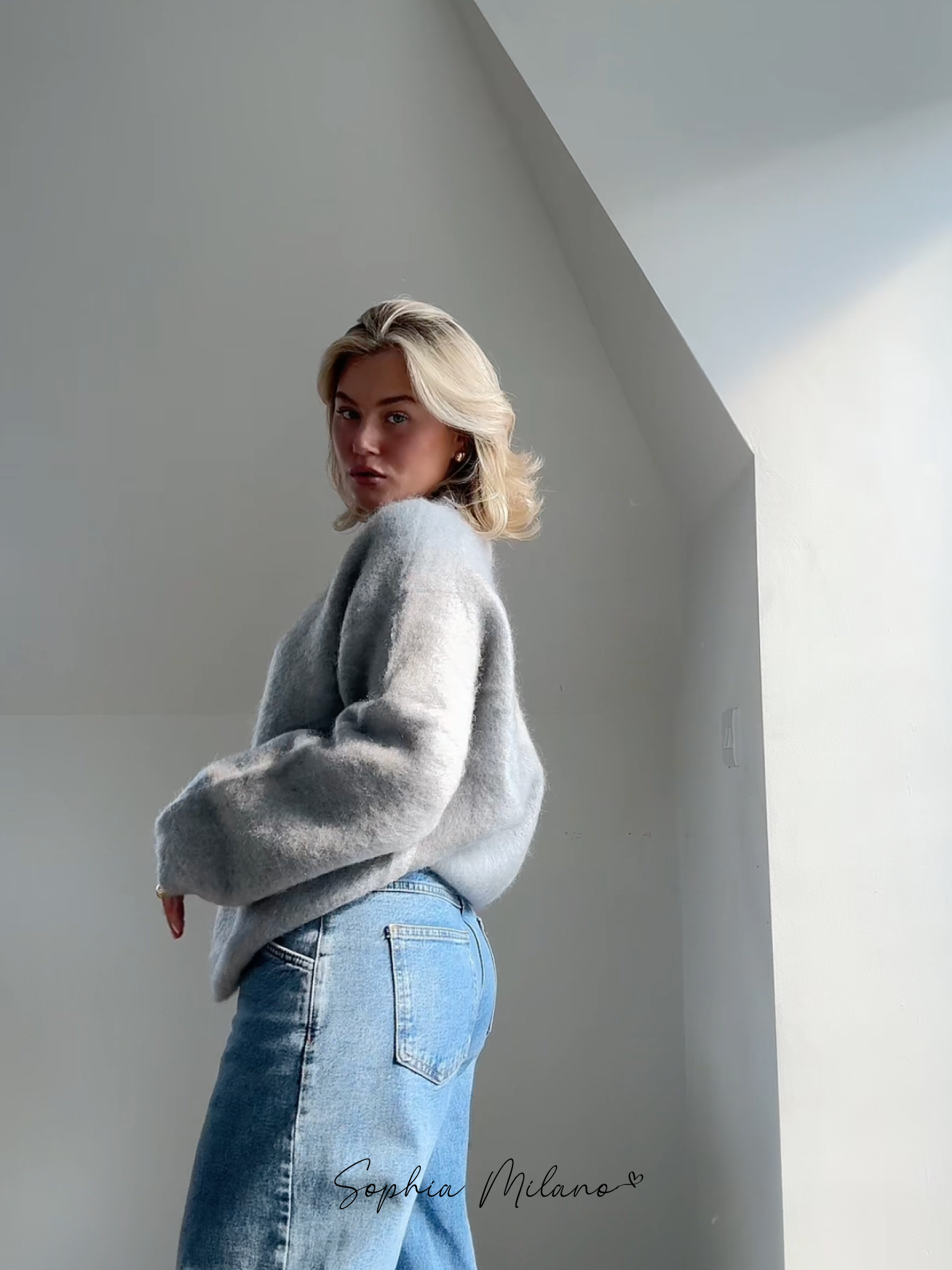 GR | Mohair Crewneck Pullover