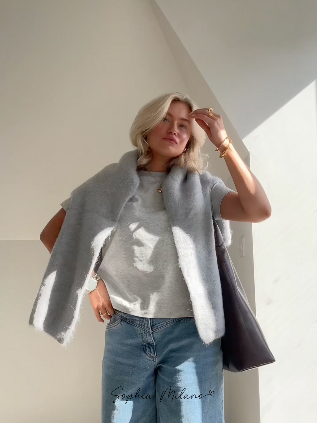 GR | Mohair Crewneck Pullover