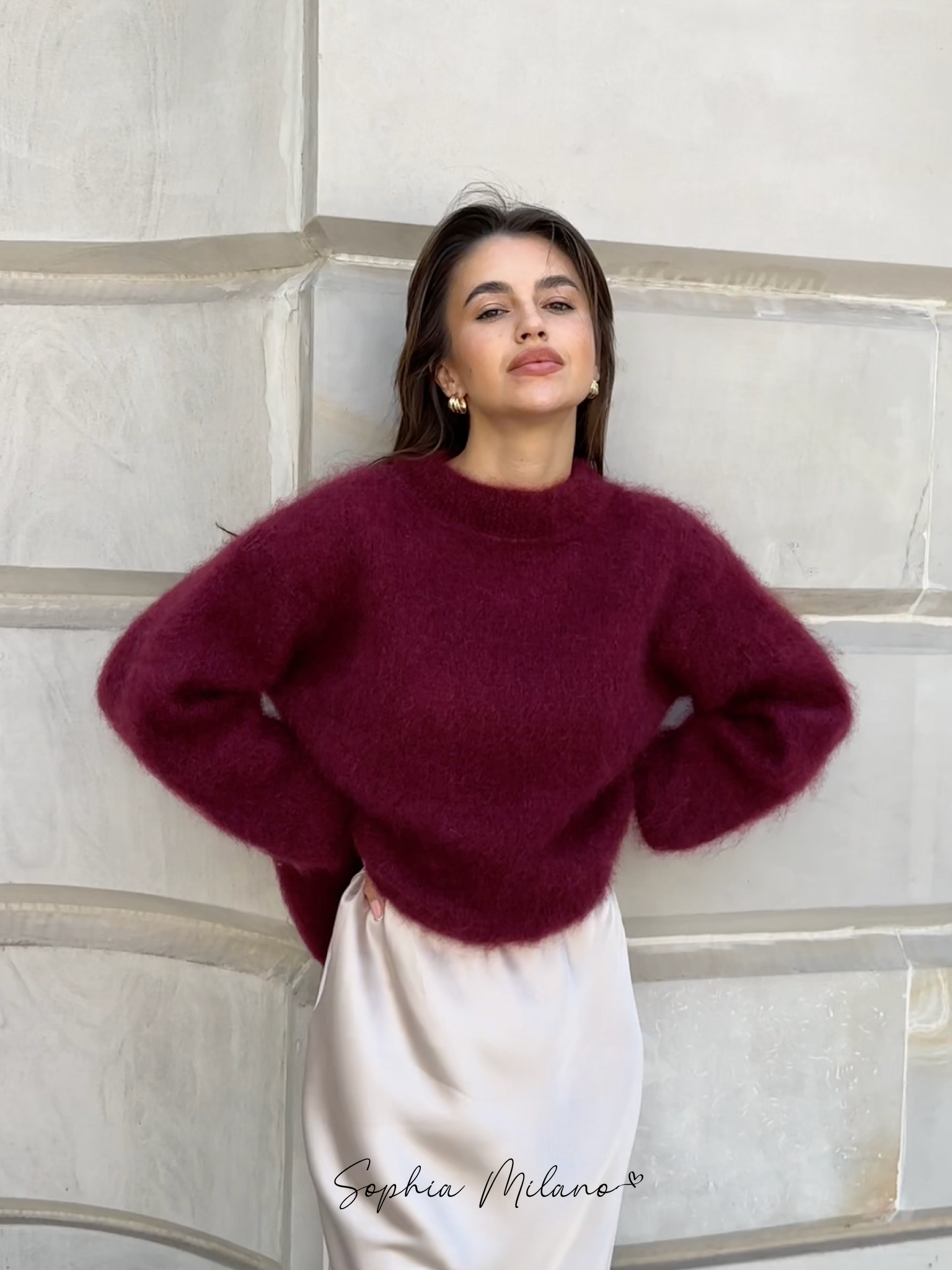 GR | Mohair Crewneck Pullover