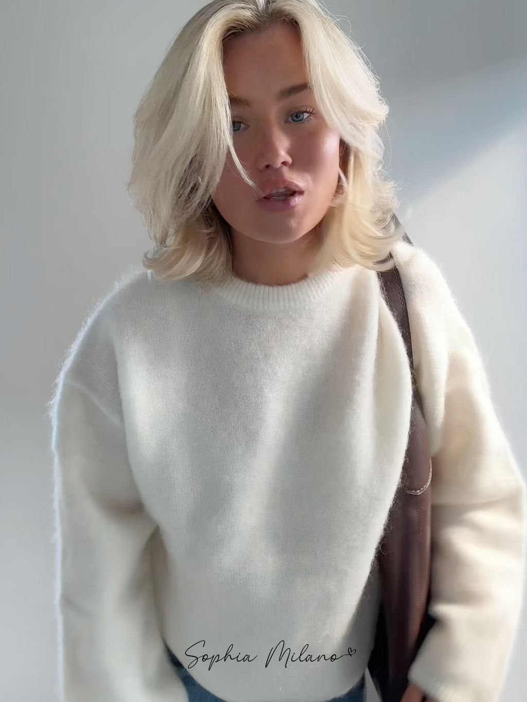 GR | Mohair Crewneck Pullover