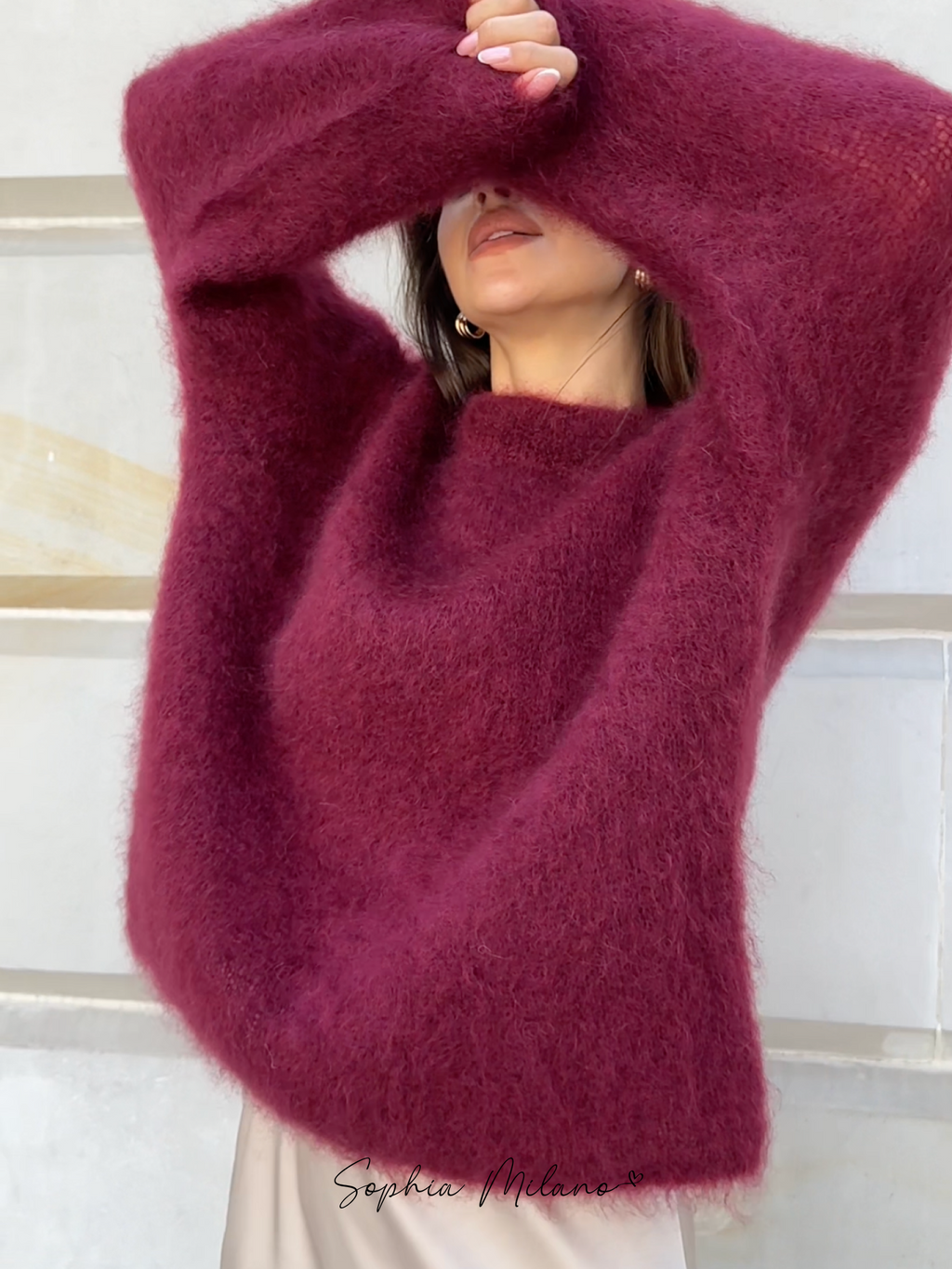 GR | Mohair Crewneck Pullover