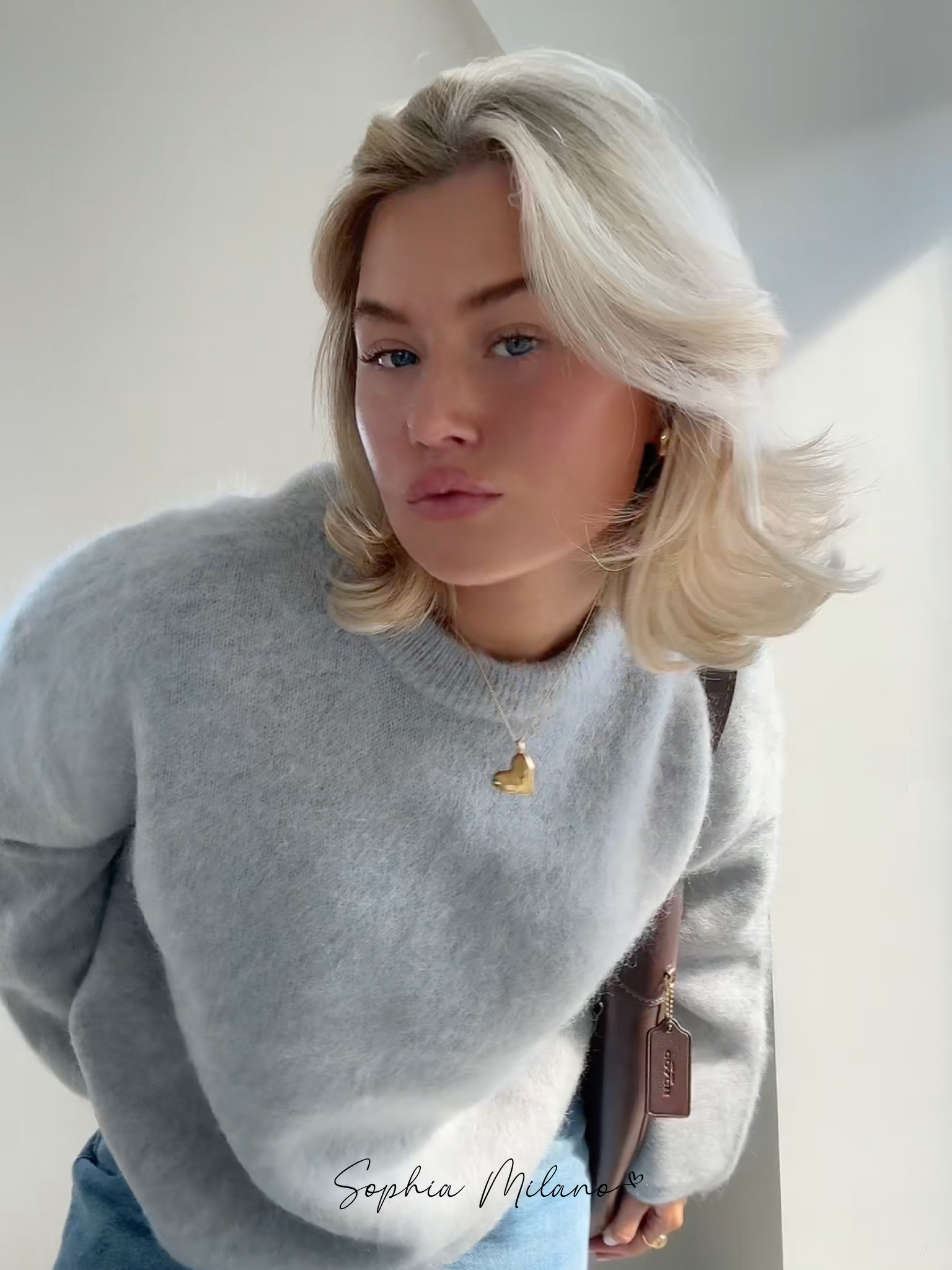 GR | Mohair Crewneck Pullover