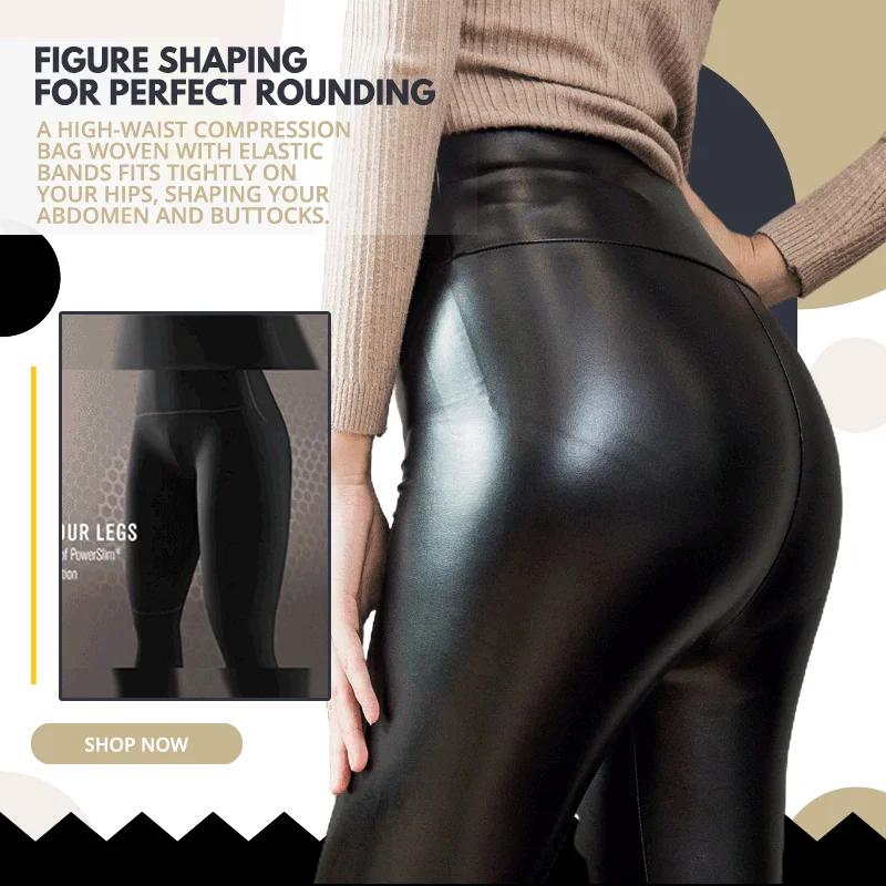 Leather leggings