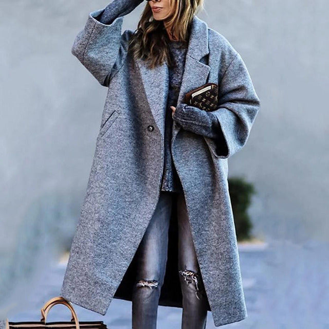 GR - Oversized - Long - Women's Jacket - Winter Jacket