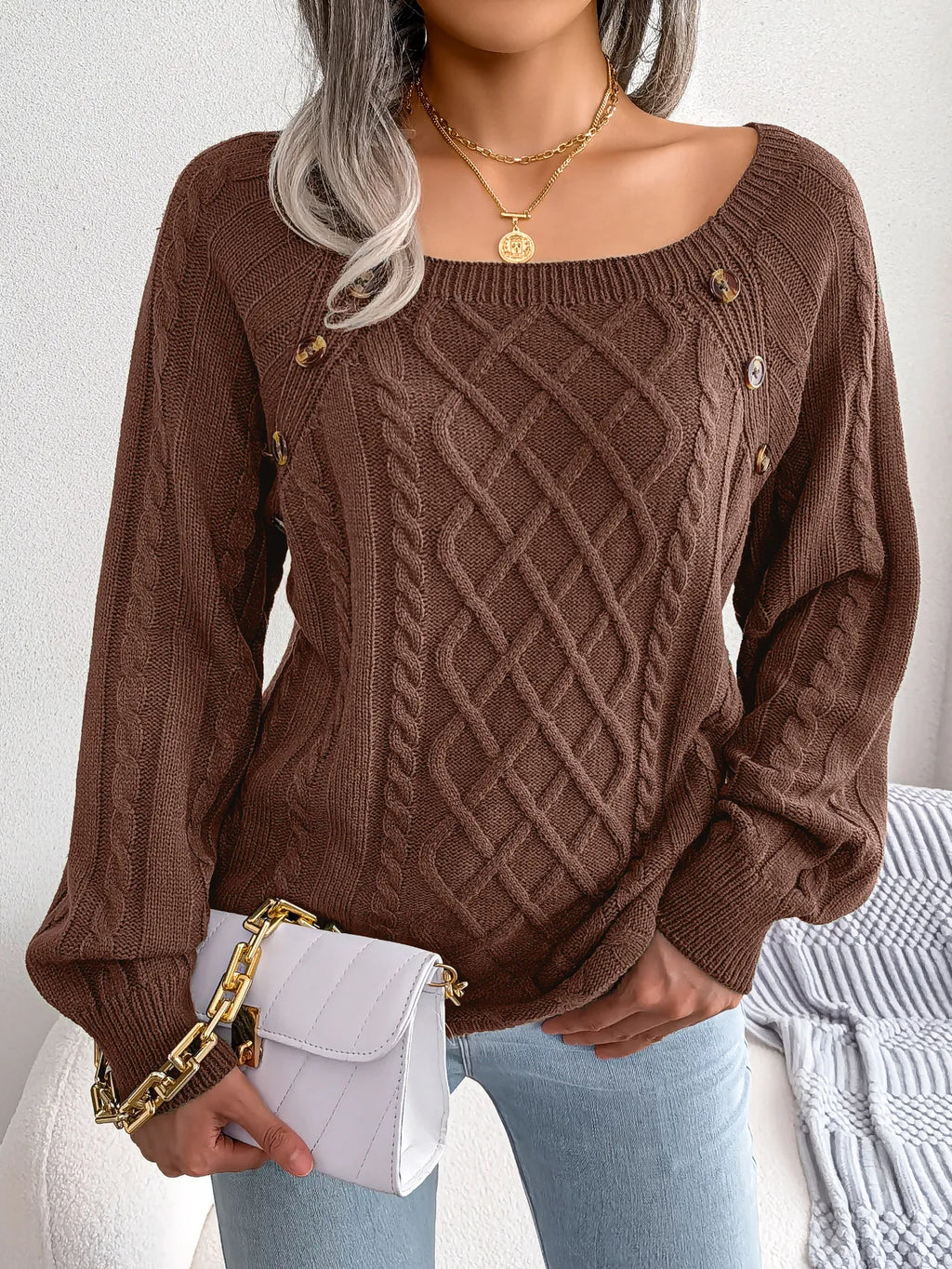 GR | Lässiger Damenpullover