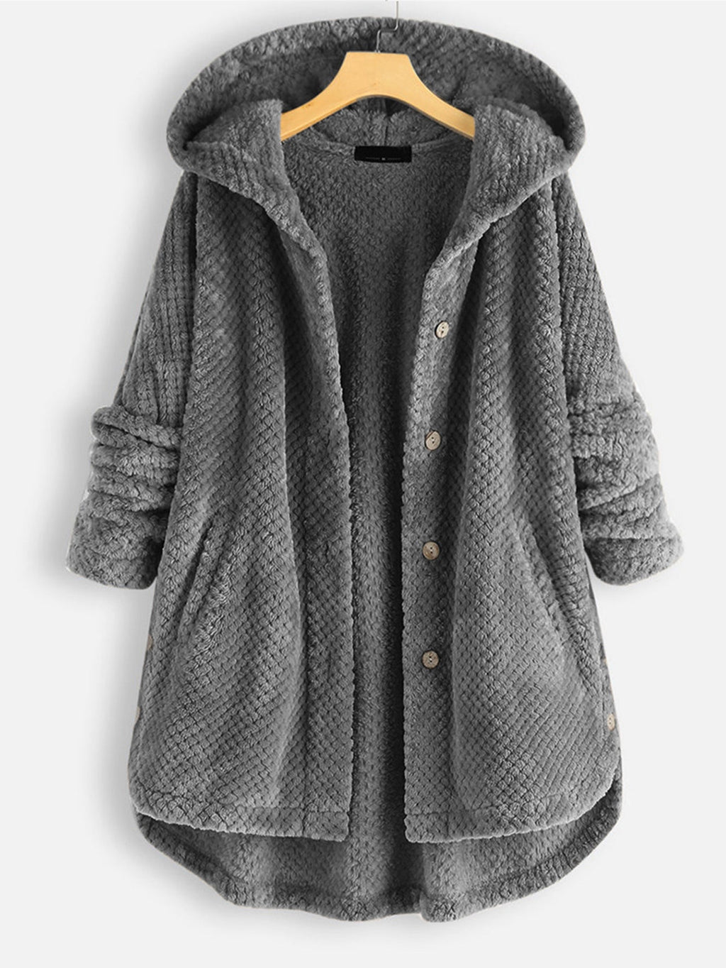 GR | Kapuzenkarte - gemütliche Damen Winterjacke