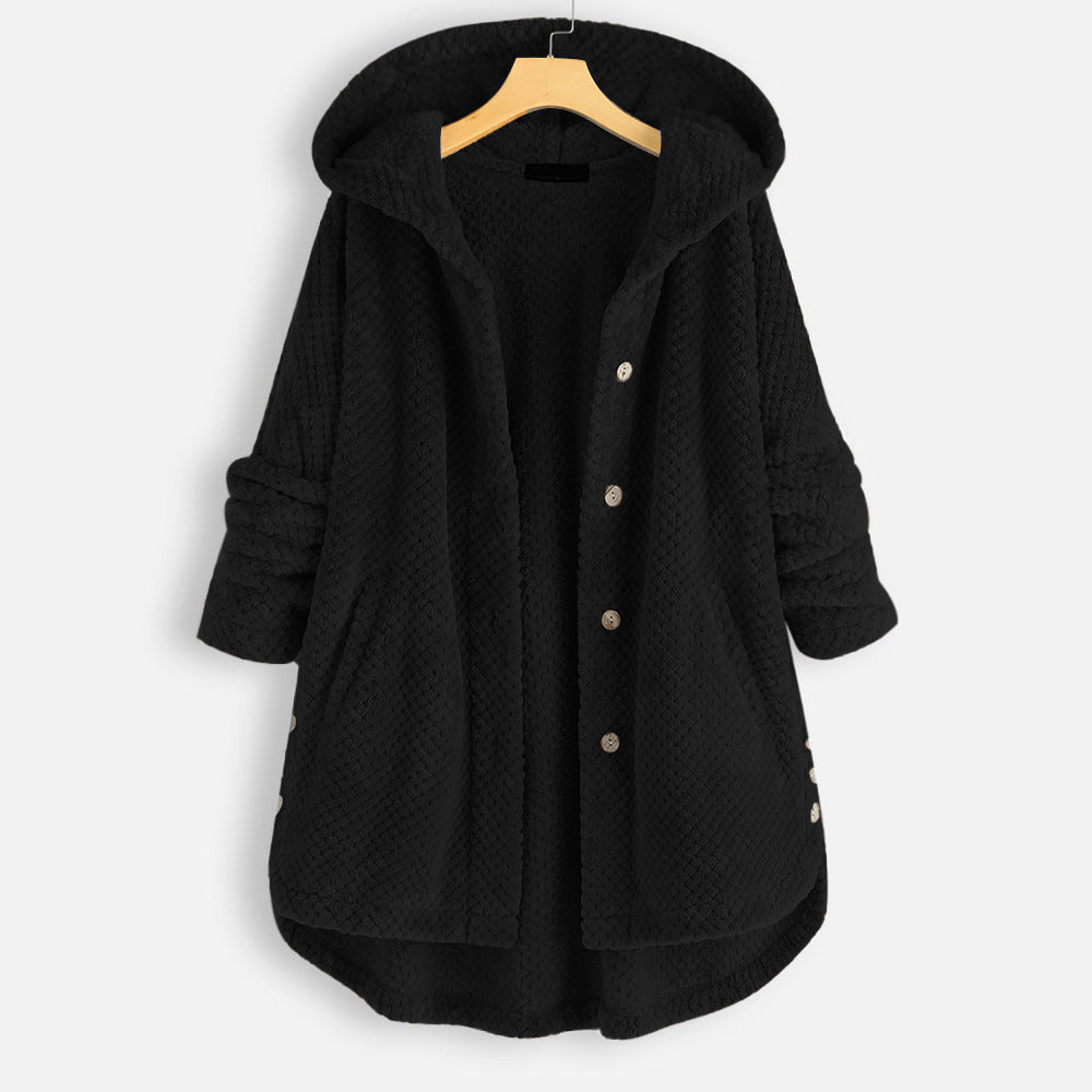 GR | Kapuzenkarte - gemütliche Damen Winterjacke