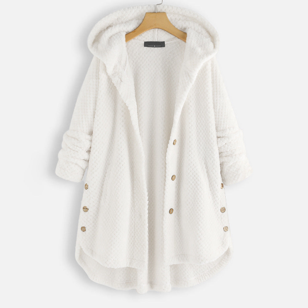 GR | Kapuzenkarte - gemütliche Damen Winterjacke