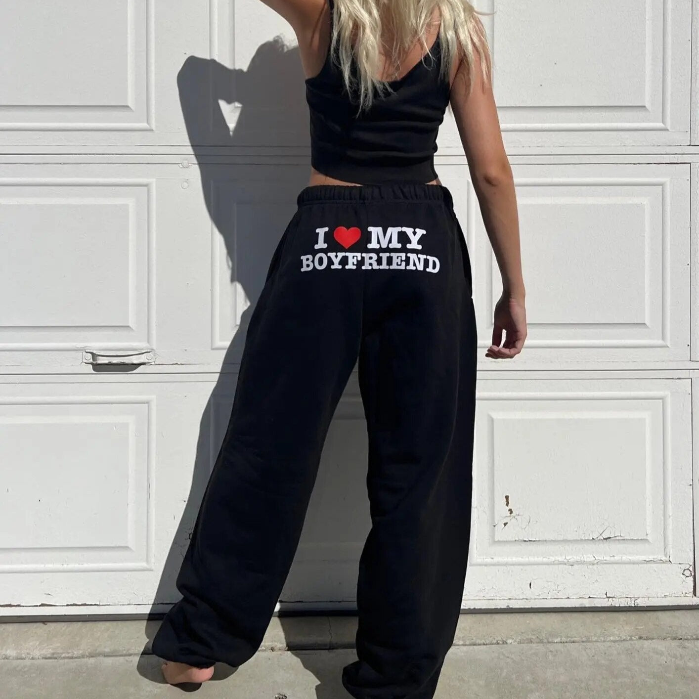 GR | Liebe Mein Freund Jogginghose - Bequeme und stilvolle Damen-Sweatpants
