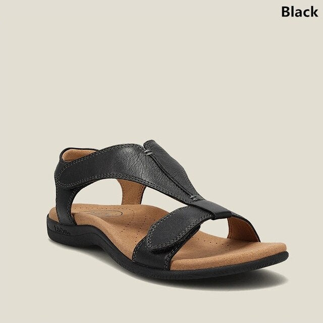 GR | Orthopedic women's leather sandals 