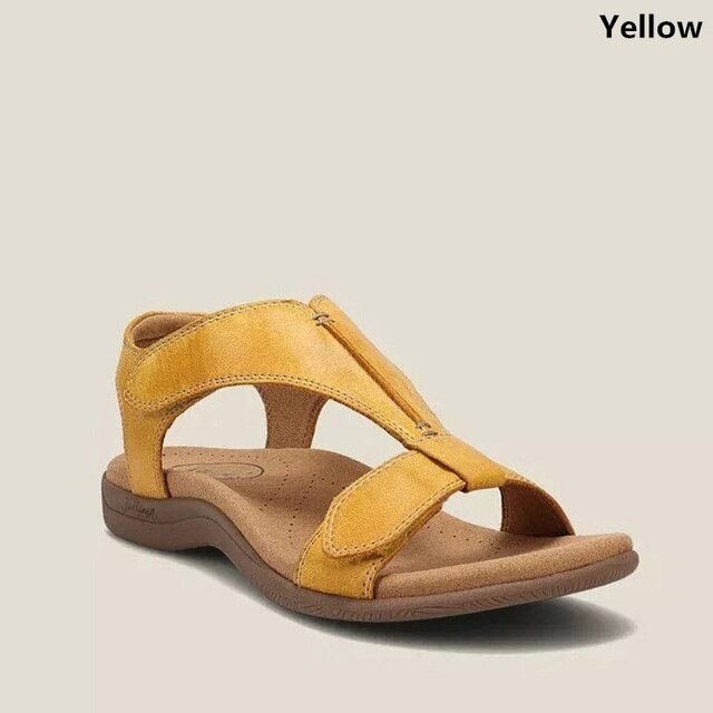 GR | Orthopedic women's leather sandals 