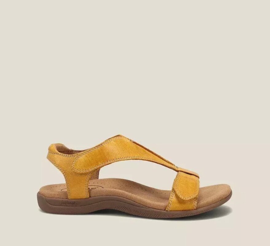 GR | Orthopedic women's leather sandals 