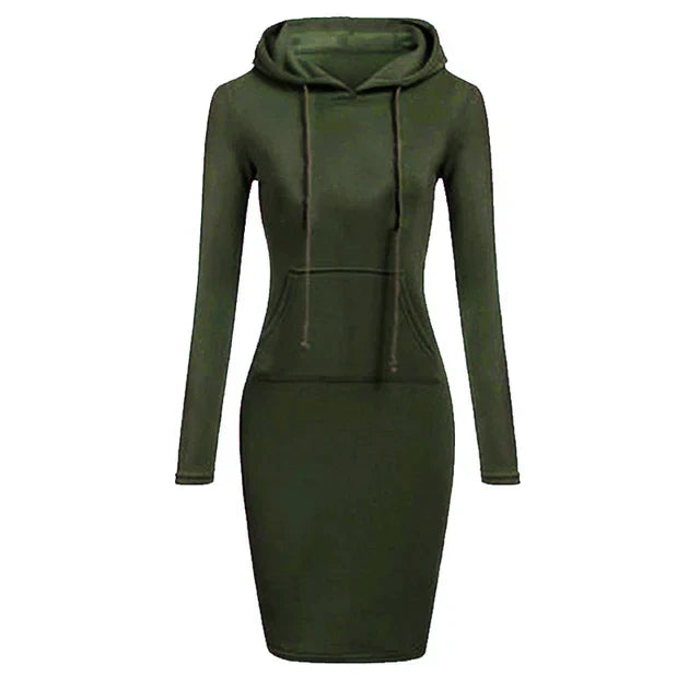 GR - Sweatshirt dress with hood