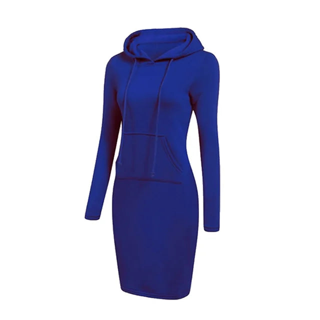 GR - Sweatshirt dress with hood