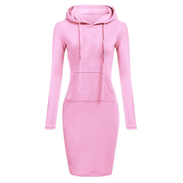 GR - Sweatshirt dress with hood
