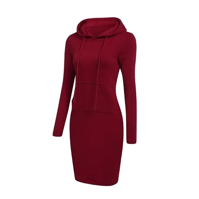GR - Sweatshirt dress with hood