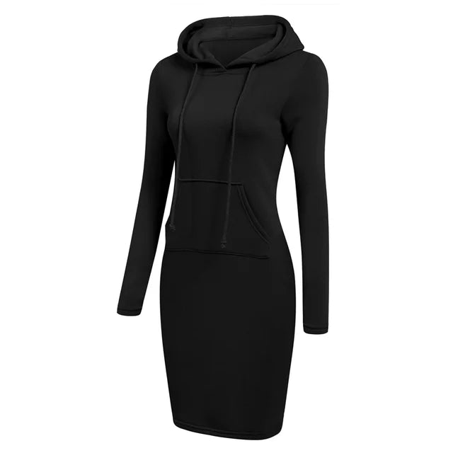 GR - Sweatshirt dress with hood