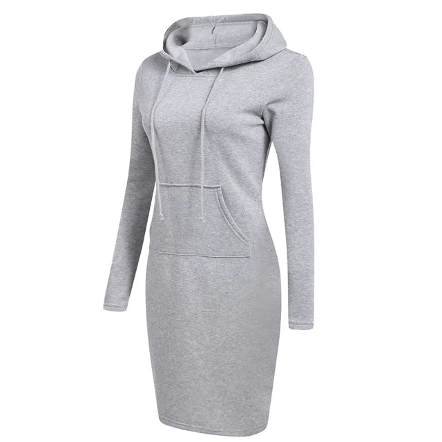 GR - Sweatshirt dress with hood