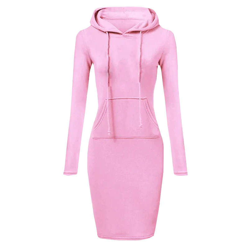 GR - Sweatshirt dress with hood