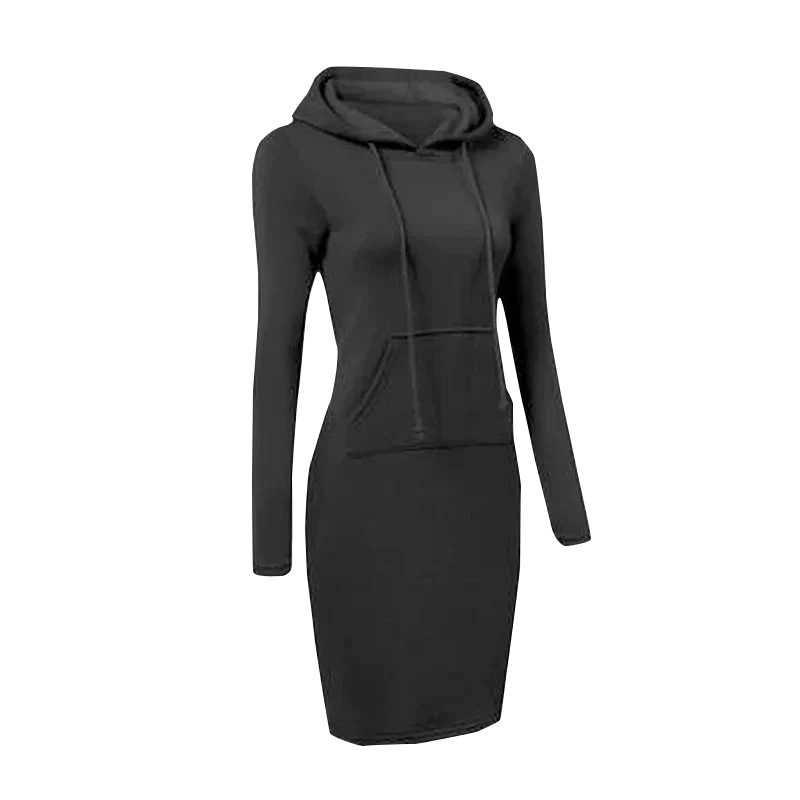 GR - Sweatshirt dress with hood