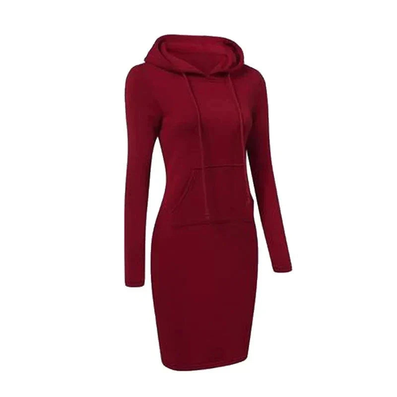 GR - Sweatshirt dress with hood