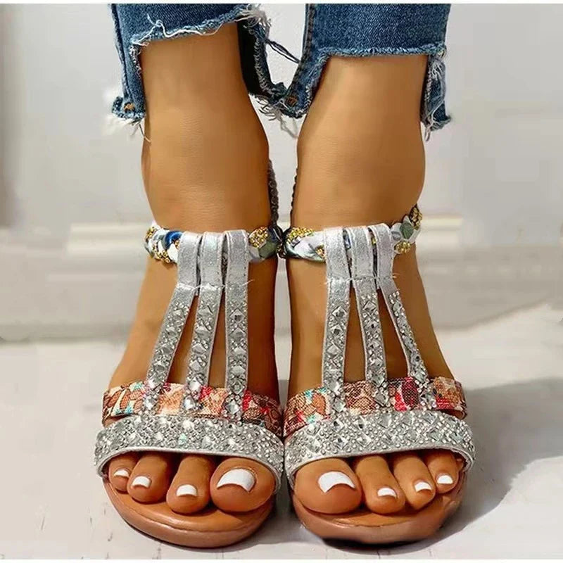 GR - Orthopedic women's wedge sandals