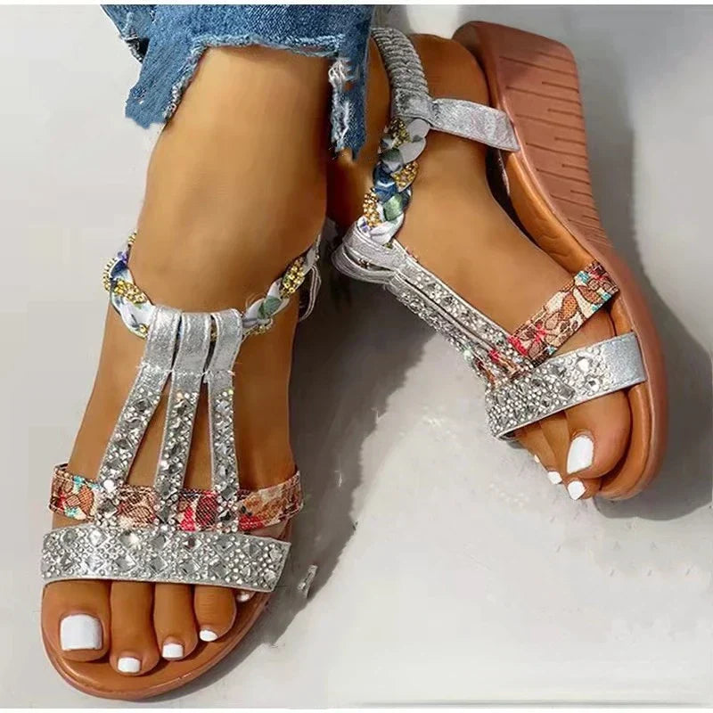 GR - Orthopedic women's wedge sandals