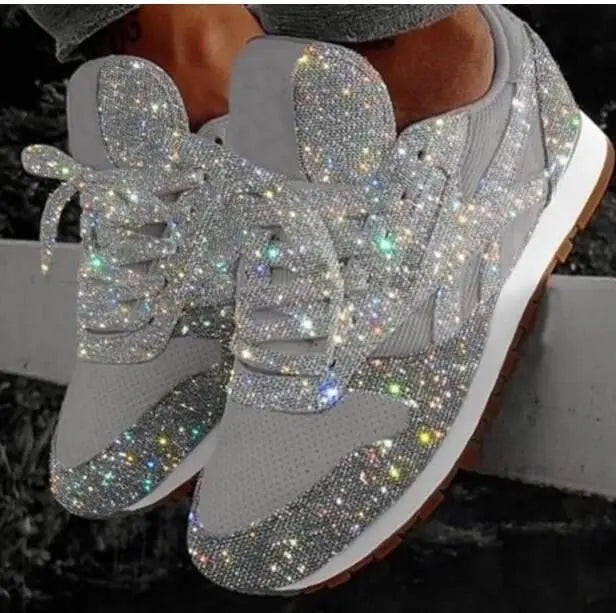 GR | Casual glitter shoes with sequins