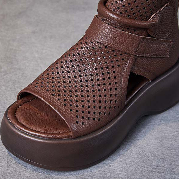 GR | Leather Sandals for Orthopedic Needs