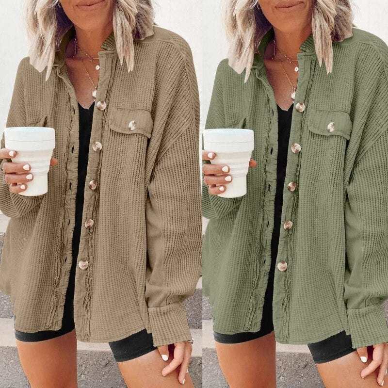 GR Stylische Frühlings Strickjacke