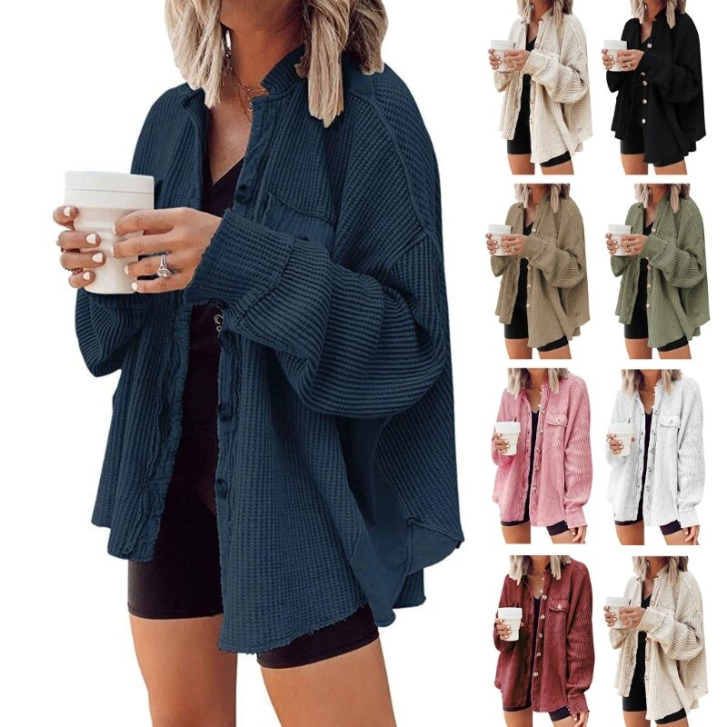 GR Stylische Frühlings Strickjacke