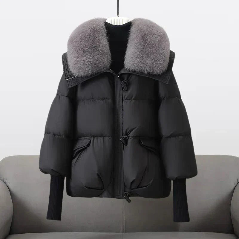 GR | Women's Faux Fur Jacket - Warm and Stylish