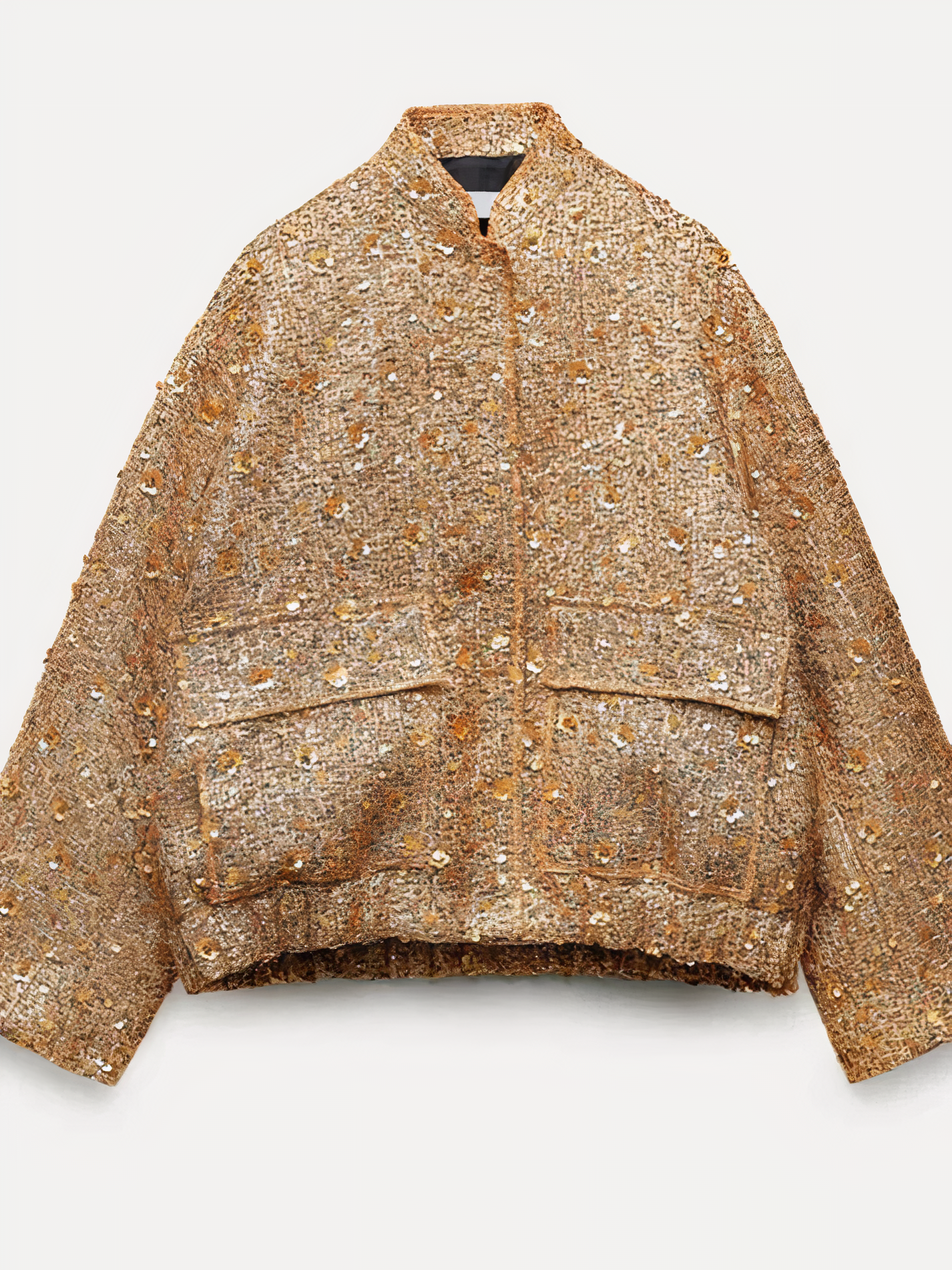 GR | Gold sequined jacket